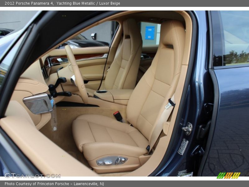  2012 Panamera 4 Luxor Beige Interior