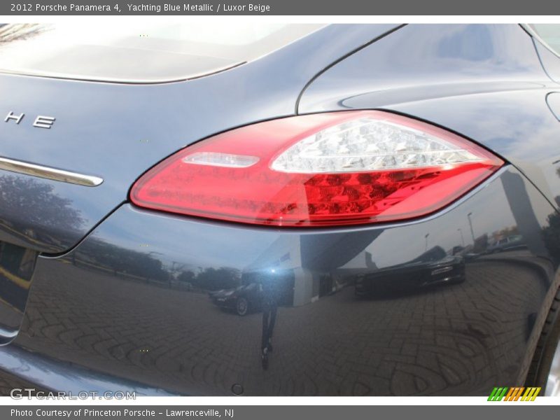 Yachting Blue Metallic / Luxor Beige 2012 Porsche Panamera 4