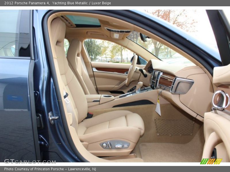 2012 Panamera 4 Luxor Beige Interior