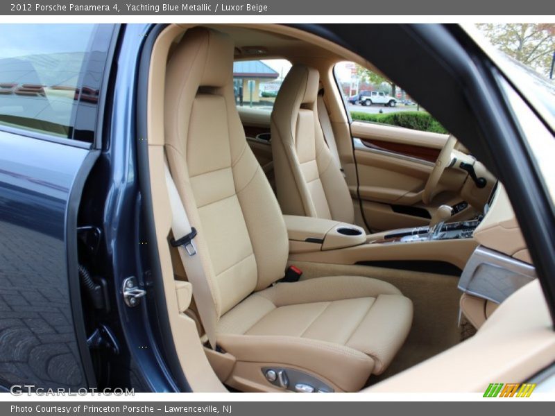  2012 Panamera 4 Luxor Beige Interior