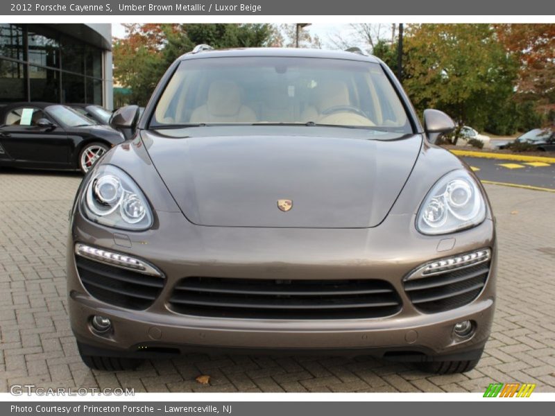 Umber Brown Metallic / Luxor Beige 2012 Porsche Cayenne S