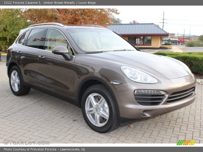 Umber Brown Metallic / Luxor Beige 2012 Porsche Cayenne S