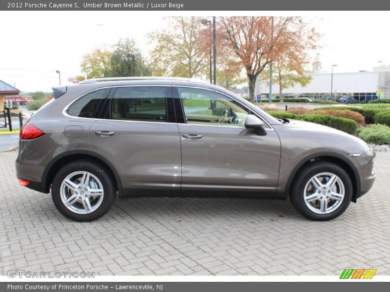 Umber Brown Metallic / Luxor Beige 2012 Porsche Cayenne S