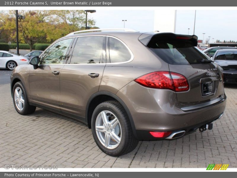 Umber Brown Metallic / Luxor Beige 2012 Porsche Cayenne S