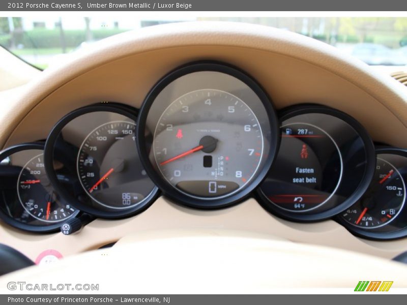 2012 Cayenne S S Gauges