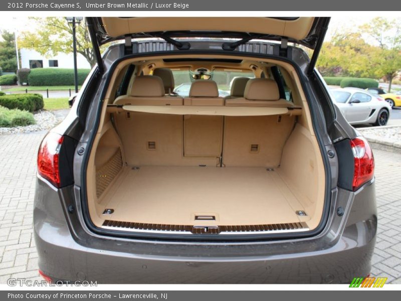  2012 Cayenne S Trunk