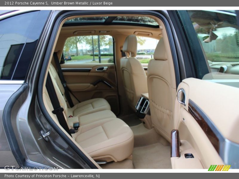  2012 Cayenne S Luxor Beige Interior