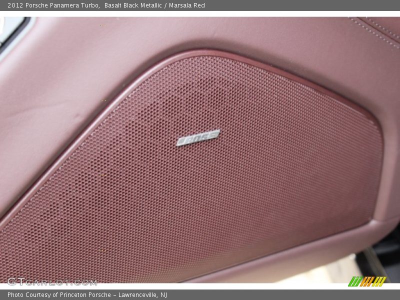 Basalt Black Metallic / Marsala Red 2012 Porsche Panamera Turbo