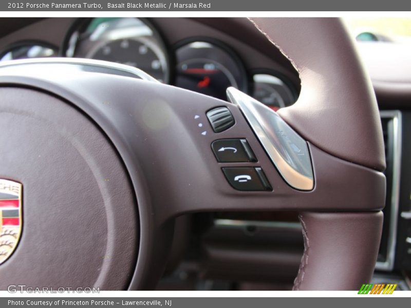 Controls of 2012 Panamera Turbo