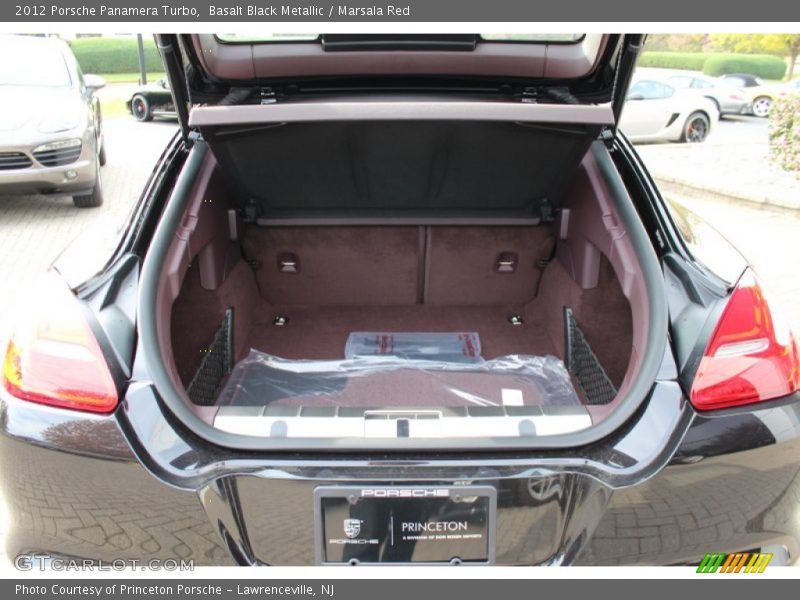  2012 Panamera Turbo Trunk