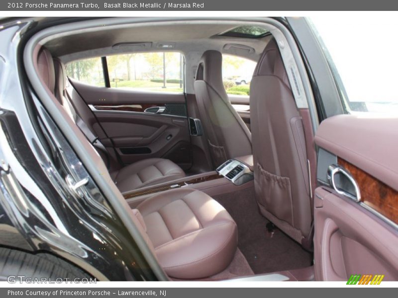  2012 Panamera Turbo Marsala Red Interior