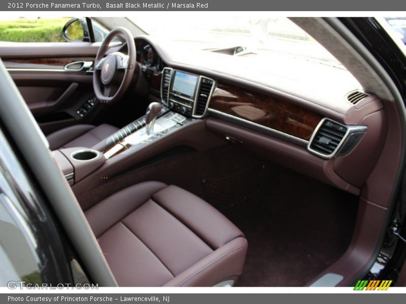  2012 Panamera Turbo Marsala Red Interior