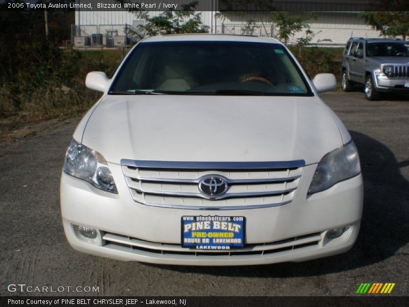 Blizzard White Pearl / Ivory 2006 Toyota Avalon Limited
