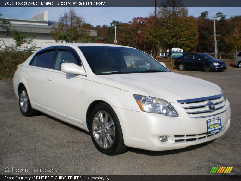 Blizzard White Pearl / Ivory 2006 Toyota Avalon Limited