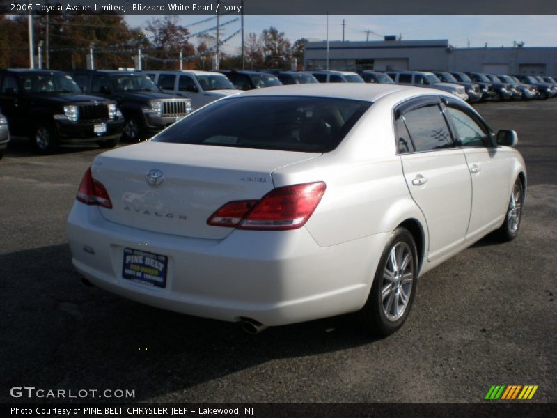 Blizzard White Pearl / Ivory 2006 Toyota Avalon Limited