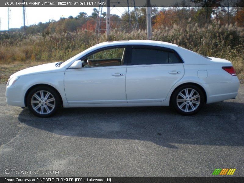 Blizzard White Pearl / Ivory 2006 Toyota Avalon Limited
