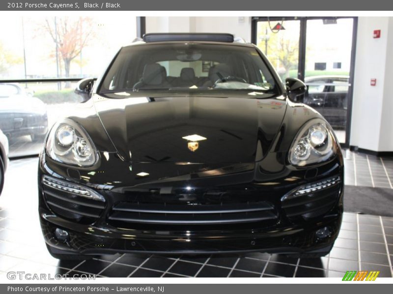 Black / Black 2012 Porsche Cayenne S