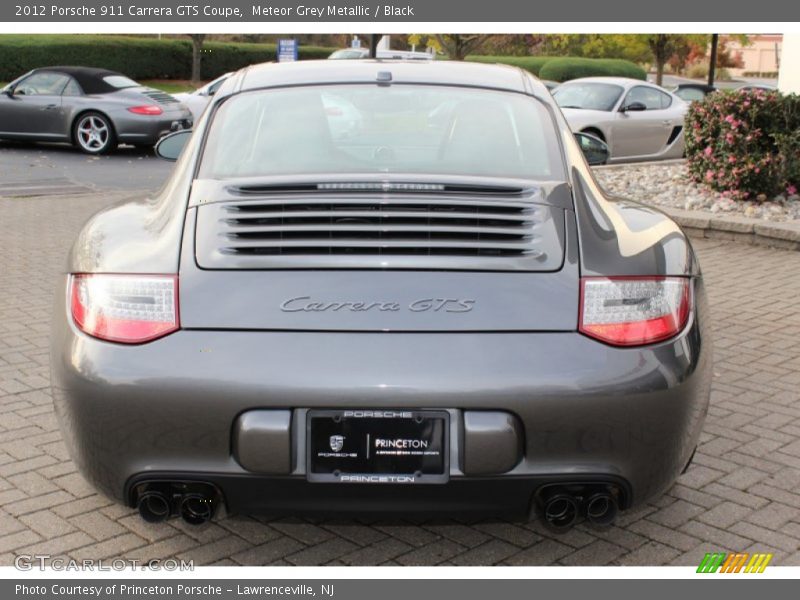 Meteor Grey Metallic / Black 2012 Porsche 911 Carrera GTS Coupe