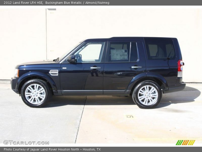 Buckingham Blue Metallic / Almond/Nutmeg 2012 Land Rover LR4 HSE