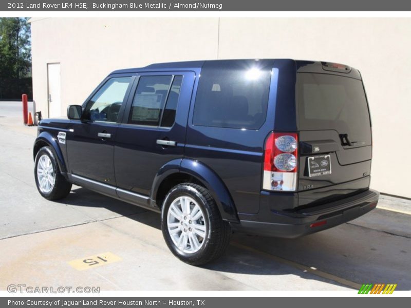Buckingham Blue Metallic / Almond/Nutmeg 2012 Land Rover LR4 HSE