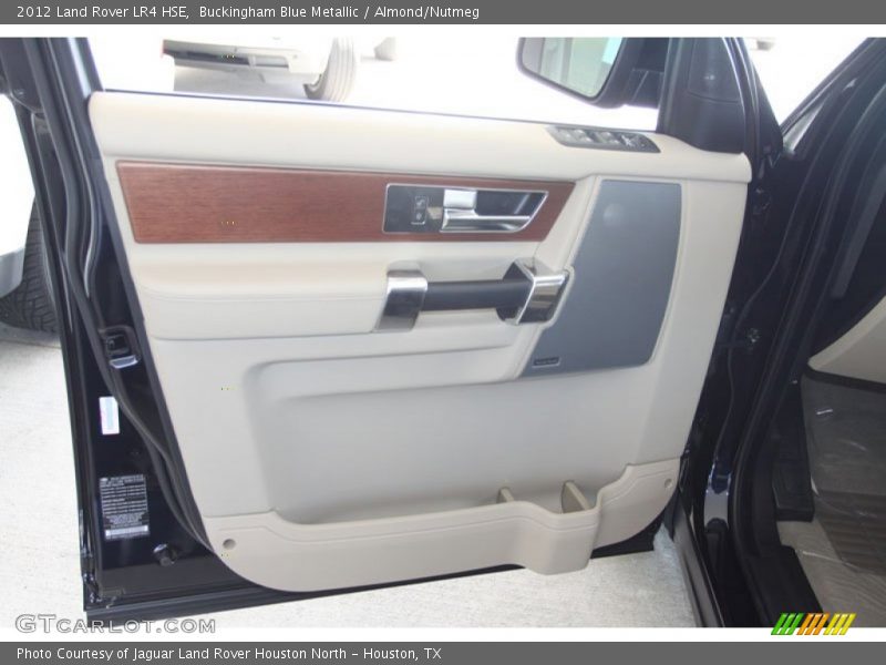 Buckingham Blue Metallic / Almond/Nutmeg 2012 Land Rover LR4 HSE