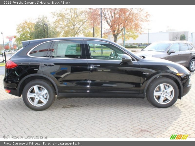 Black / Black 2012 Porsche Cayenne S Hybrid