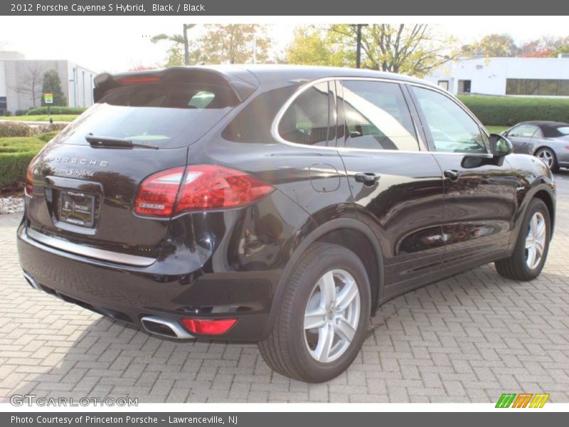 Black / Black 2012 Porsche Cayenne S Hybrid