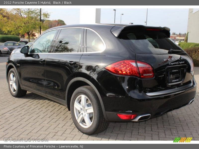 Black / Black 2012 Porsche Cayenne S Hybrid