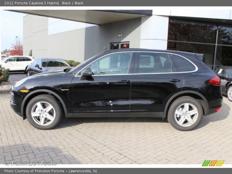 Black / Black 2012 Porsche Cayenne S Hybrid