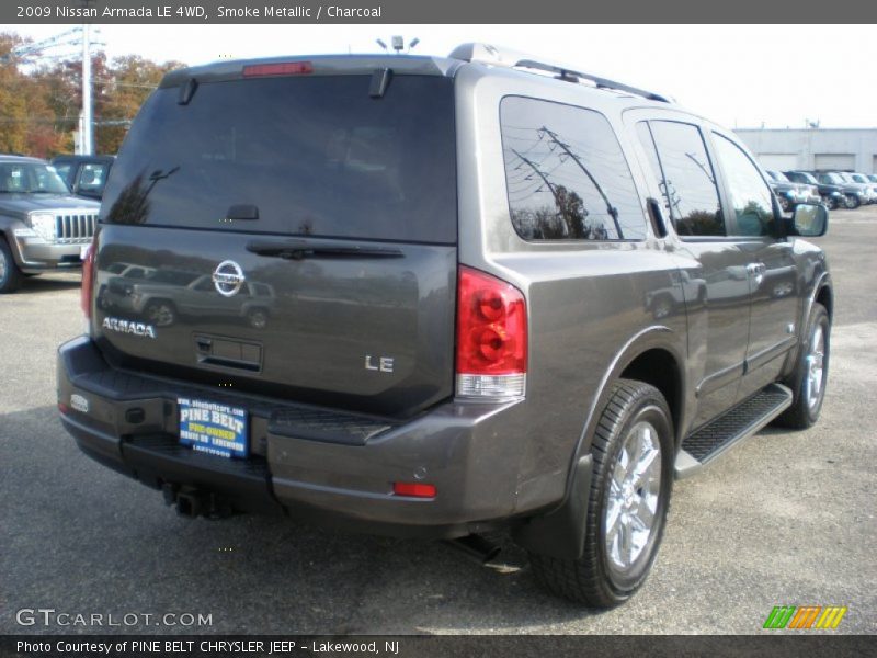 Smoke Metallic / Charcoal 2009 Nissan Armada LE 4WD