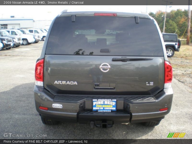 Smoke Metallic / Charcoal 2009 Nissan Armada LE 4WD