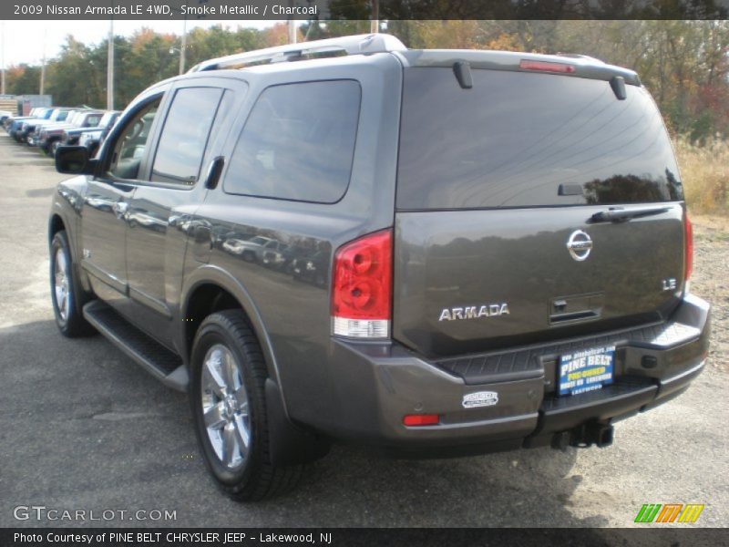 Smoke Metallic / Charcoal 2009 Nissan Armada LE 4WD