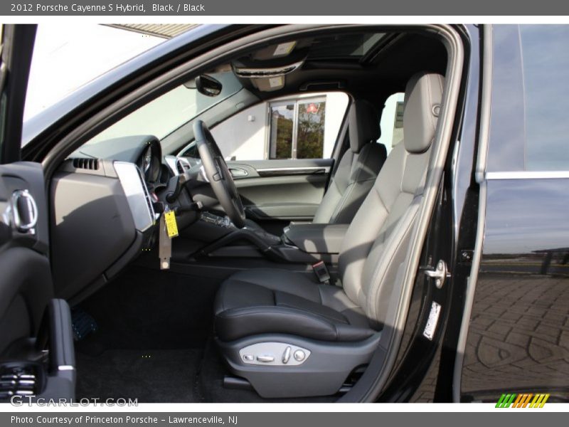 Black / Black 2012 Porsche Cayenne S Hybrid