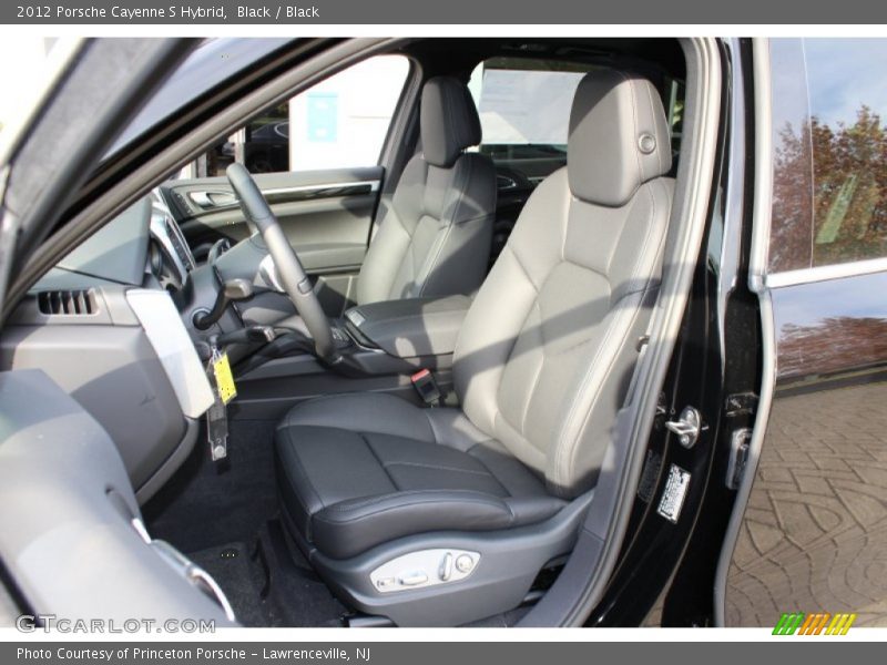 Black / Black 2012 Porsche Cayenne S Hybrid