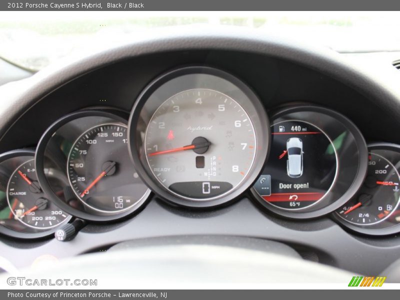  2012 Cayenne S Hybrid S Hybrid Gauges