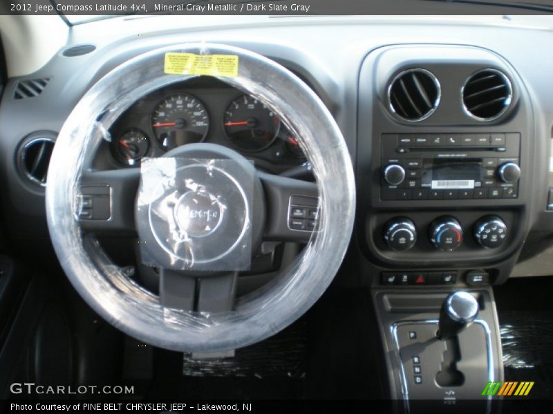 Mineral Gray Metallic / Dark Slate Gray 2012 Jeep Compass Latitude 4x4