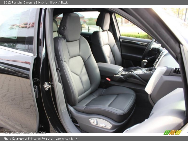  2012 Cayenne S Hybrid Black Interior
