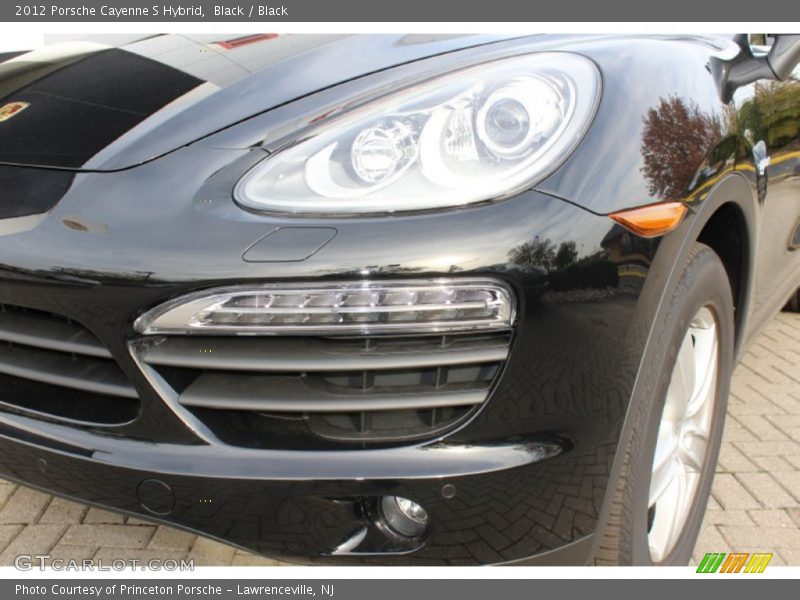 Black / Black 2012 Porsche Cayenne S Hybrid