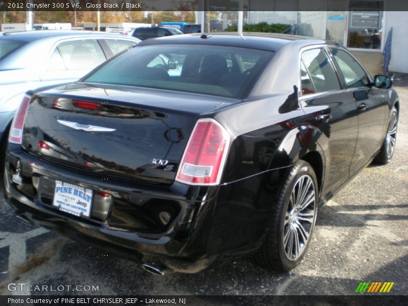 Gloss Black / Black 2012 Chrysler 300 S V6