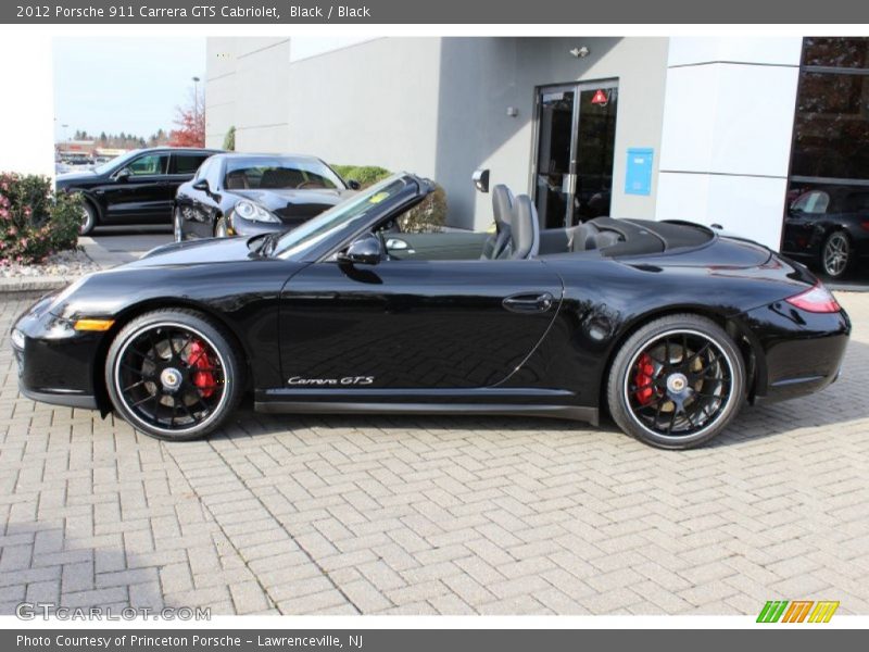  2012 911 Carrera GTS Cabriolet Black