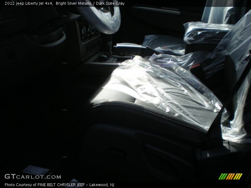 Bright Silver Metallic / Dark Slate Gray 2012 Jeep Liberty Jet 4x4