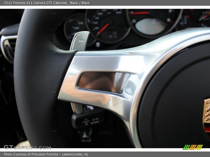Black / Black 2012 Porsche 911 Carrera GTS Cabriolet