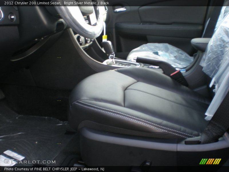 Bright Silver Metallic / Black 2012 Chrysler 200 Limited Sedan