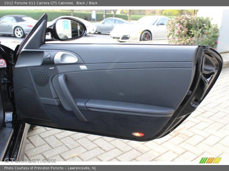 Black / Black 2012 Porsche 911 Carrera GTS Cabriolet