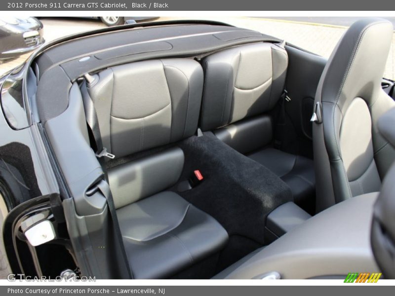 Black / Black 2012 Porsche 911 Carrera GTS Cabriolet
