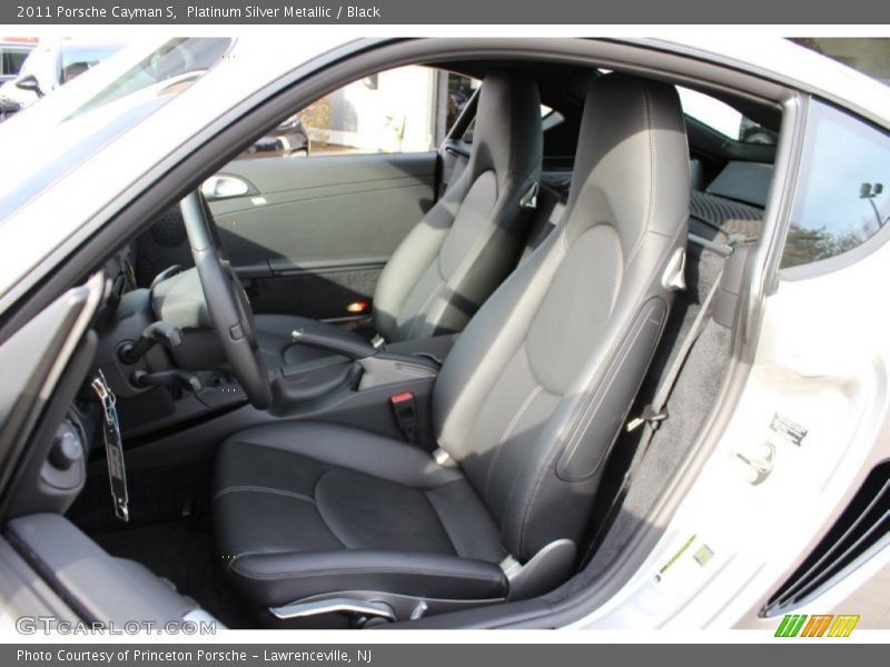  2011 Cayman S Black Interior