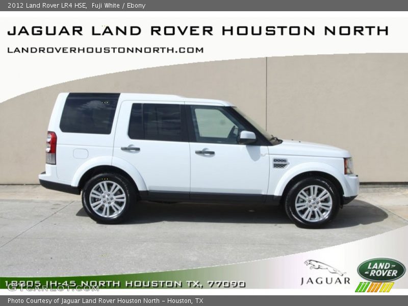 Fuji White / Ebony 2012 Land Rover LR4 HSE