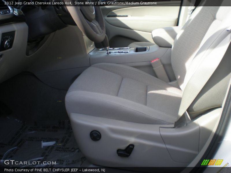 Stone White / Dark Graystone/Medium Graystone 2012 Jeep Grand Cherokee Laredo 4x4