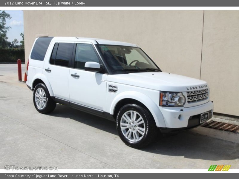 Fuji White / Ebony 2012 Land Rover LR4 HSE