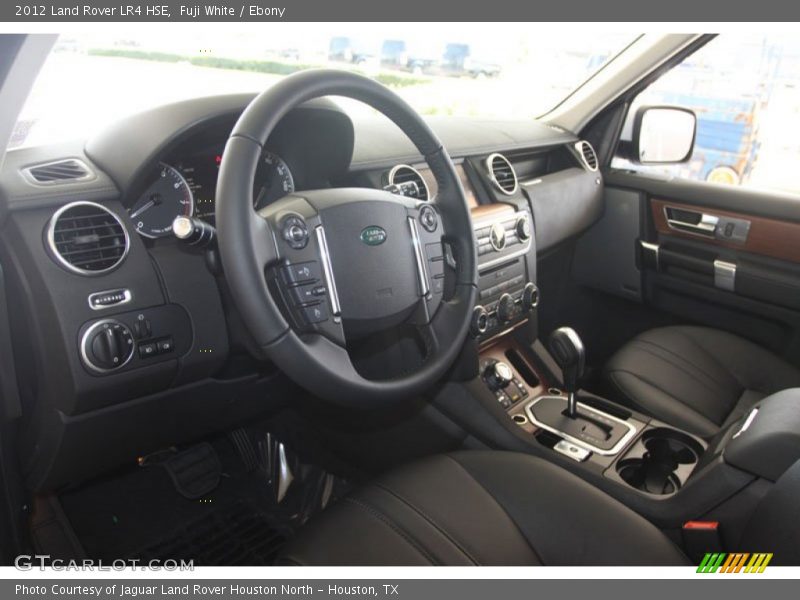 Fuji White / Ebony 2012 Land Rover LR4 HSE